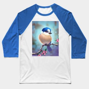 Blue headed bird Baseball T-Shirt